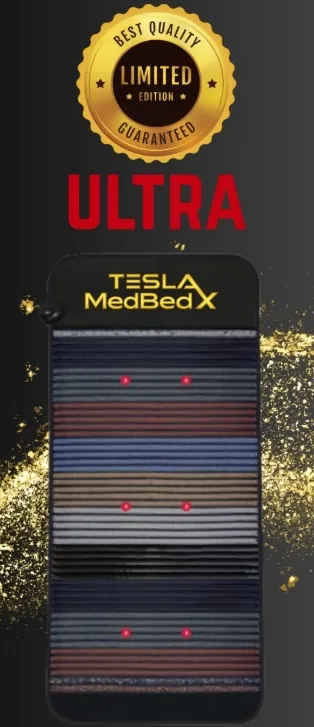 Tesla MedBed X Ultra premium PEMF infrared wellness mat strongest output
